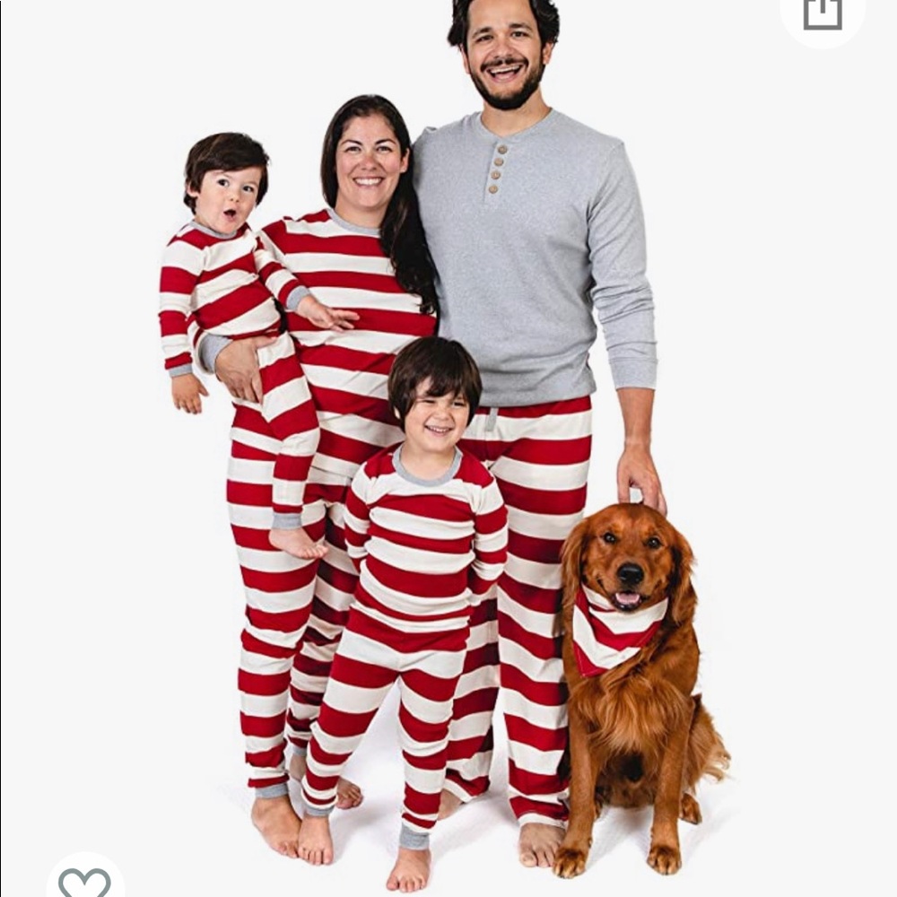 BURTS BEES STRIPED PAJAMAS NWT Women’s MEDIUM